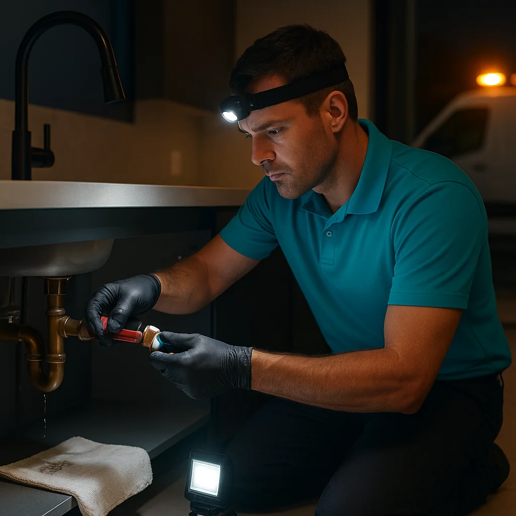 24/7 emergency plumbing services