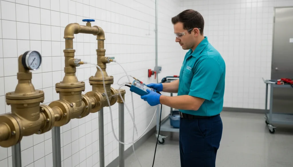 Plumbing Services backflow testing and prevention services - Fraser