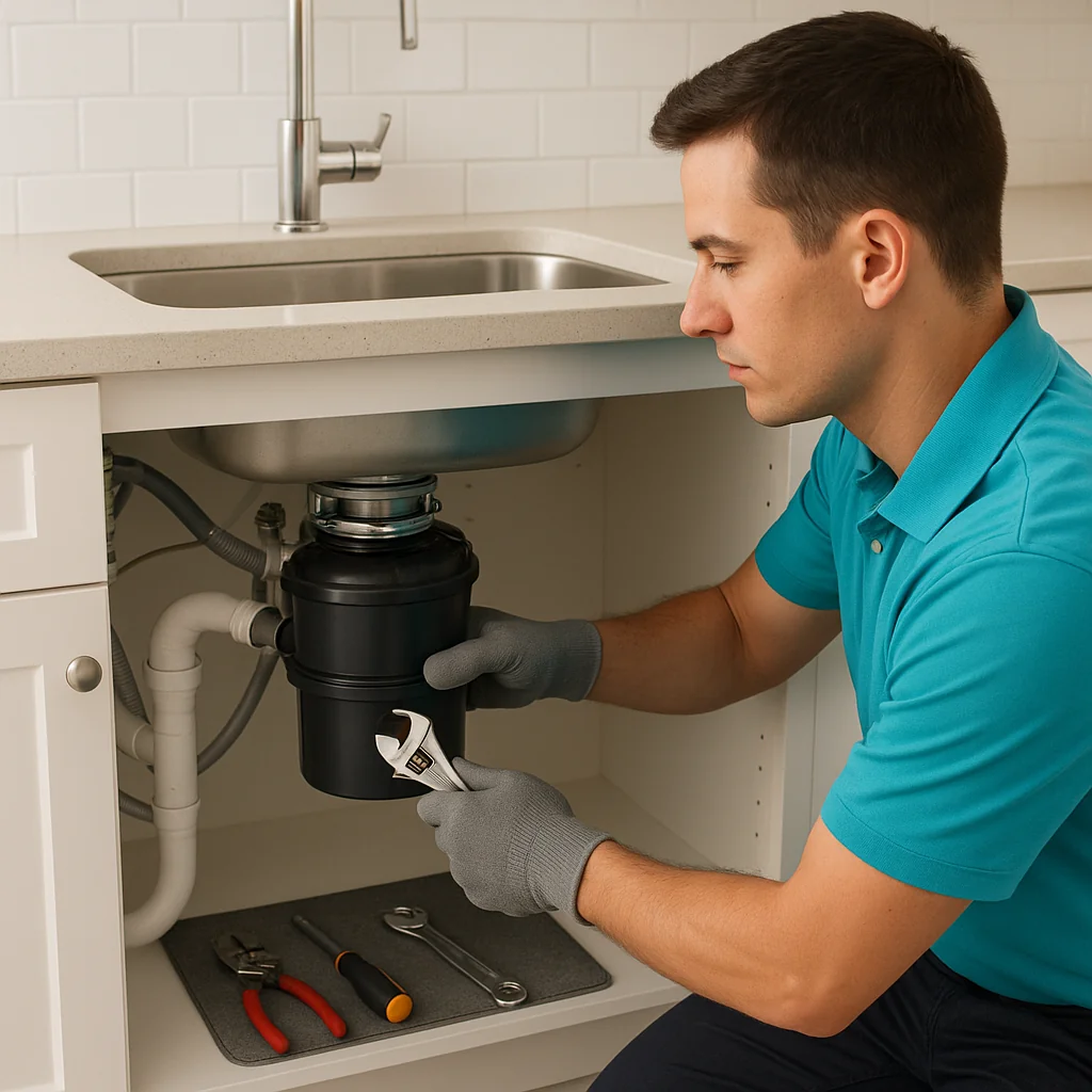 Garbage disposal installation and repair