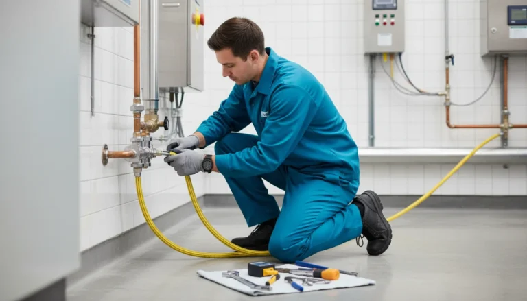 Gas line repair and installation