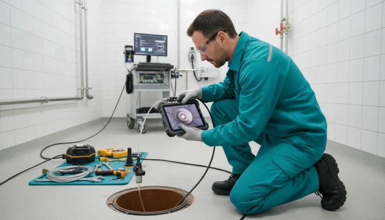 Sewer line inspection and repair