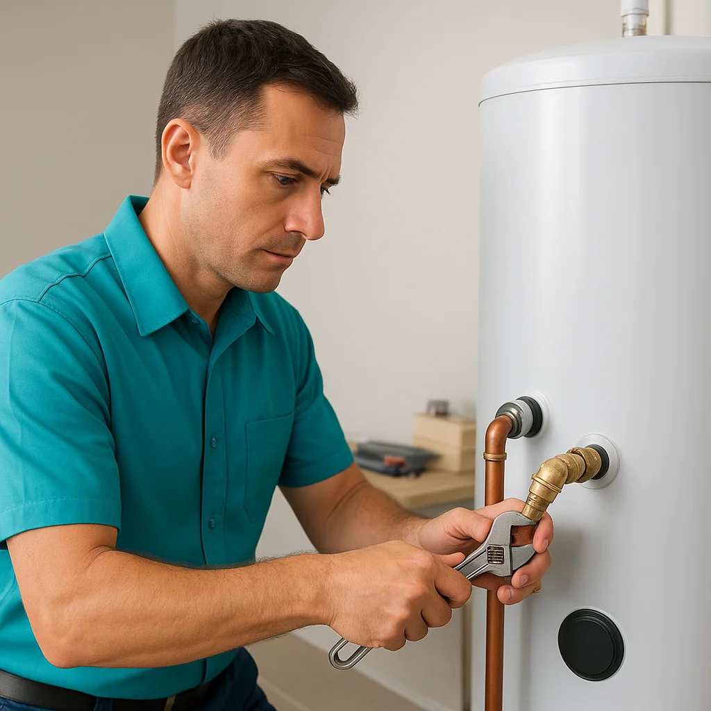 Water heater installation